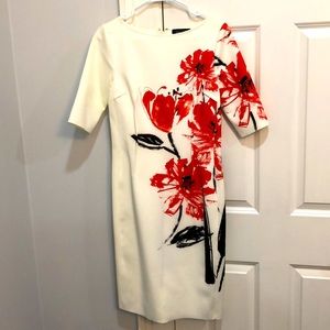 Teri Jon by ricki freeman flower scuba dress